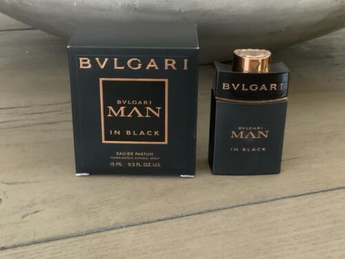 Buy Bvlgari Man In Black Parfum Travel Spray  Oz 15 Ml New In Box Online  at Lowest Price in Iceland. 325272191098